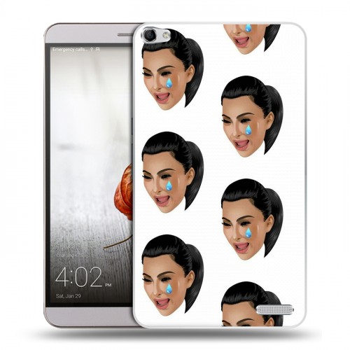 Дизайнерский пластиковый чехол для Huawei MediaPad X2 Ким Кардашьян