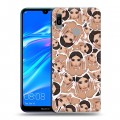 Дизайнерский пластиковый чехол для Huawei Y6 (2019) Ким Кардашьян