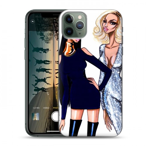 Дизайнерский пластиковый чехол для Iphone 11 Pro Ким Кардашьян