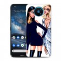 Дизайнерский пластиковый чехол для Nokia 8.3 Ким Кардашьян