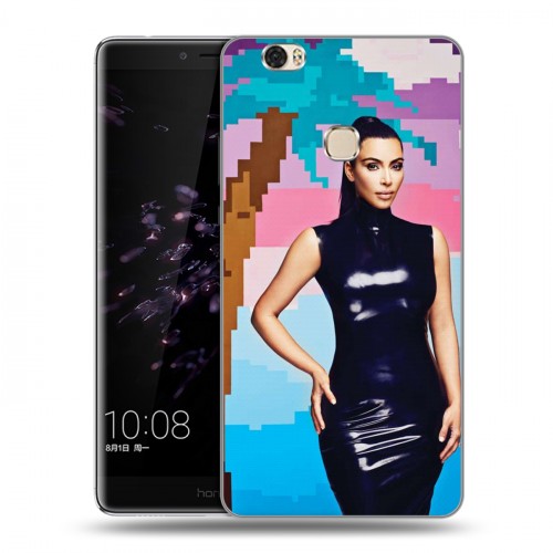 Дизайнерский пластиковый чехол для Huawei Honor Note 8 Ким Кардашьян