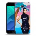 Дизайнерский пластиковый чехол для ASUS ZenFone 4 Selfie Ким Кардашьян