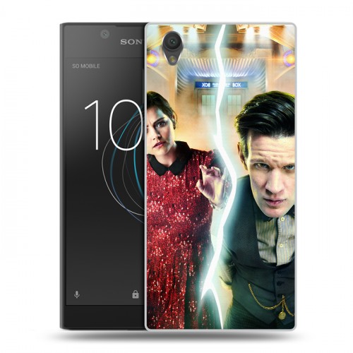 Дизайнерский пластиковый чехол для Sony Xperia L1 Доктор Кто