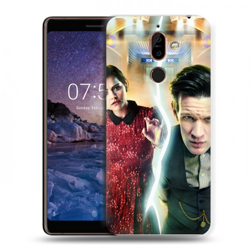 Дизайнерский пластиковый чехол для Nokia 7 Plus Доктор Кто