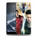 Дизайнерский пластиковый чехол для Nokia 5.1 Доктор Кто