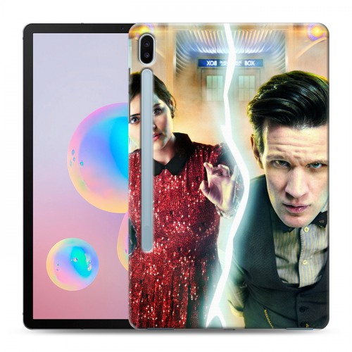 Дизайнерский силиконовый чехол для Samsung Galaxy Tab S6 Доктор Кто