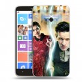 Дизайнерский пластиковый чехол для Nokia Lumia 1320 Доктор Кто