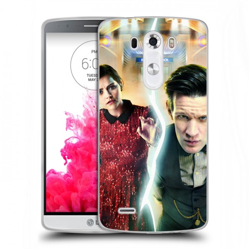 Дизайнерский пластиковый чехол для LG G3 (Dual-LTE) Доктор Кто