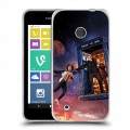 Дизайнерский пластиковый чехол для Nokia Lumia 530 Доктор Кто