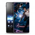 Дизайнерский пластиковый чехол для Sony Xperia TX Доктор Кто