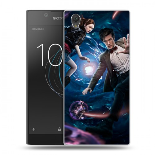 Дизайнерский пластиковый чехол для Sony Xperia L1 Доктор Кто