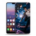 Дизайнерский силиконовый с усиленными углами чехол для Huawei P20 Pro Доктор Кто