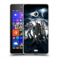 Дизайнерский пластиковый чехол для Microsoft Lumia 540 Доктор Кто