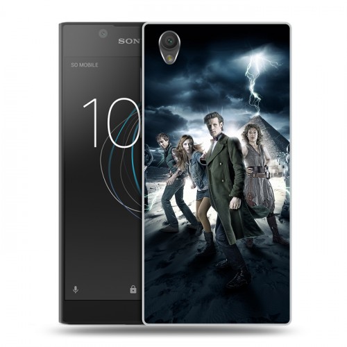 Дизайнерский пластиковый чехол для Sony Xperia L1 Доктор Кто