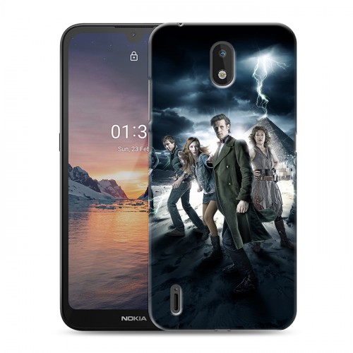 Дизайнерский силиконовый чехол для Nokia 1.3 Доктор Кто