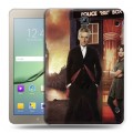 Дизайнерский силиконовый чехол для Samsung Galaxy Tab S2 8.0 Доктор Кто