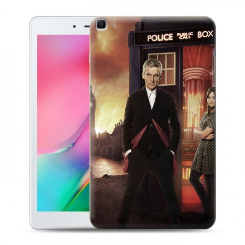 Дизайнерский силиконовый чехол для Samsung Galaxy Tab A 8.0 (2019) Доктор Кто