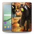 Дизайнерский силиконовый чехол для Samsung Galaxy Tab S2 8.0 Доктор Кто