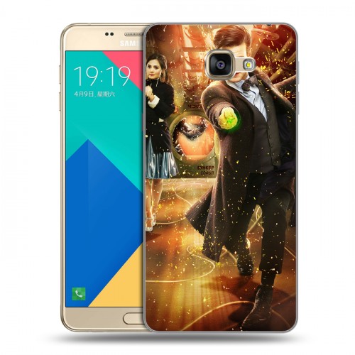 Дизайнерский силиконовый чехол для Samsung Galaxy A9 Доктор Кто