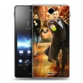 Дизайнерский пластиковый чехол для Sony Xperia TX Доктор Кто