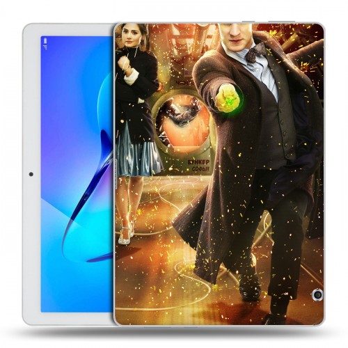 Дизайнерский силиконовый чехол для Huawei MediaPad T3 10 Доктор Кто