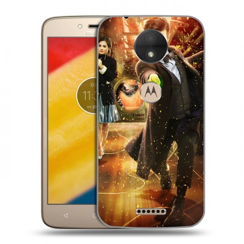 Дизайнерский силиконовый чехол для Motorola Moto C Доктор Кто