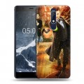 Дизайнерский пластиковый чехол для Nokia 5.1 Доктор Кто