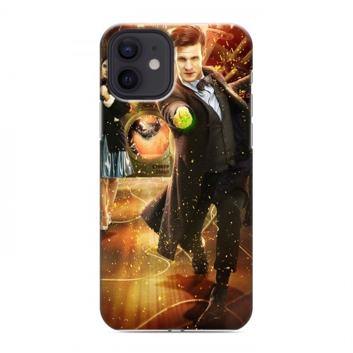 Дизайнерский силиконовый чехол для Iphone 12 Доктор Кто