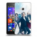 Дизайнерский пластиковый чехол для Microsoft Lumia 540 Доктор Кто