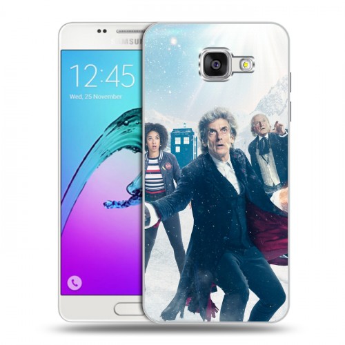 Дизайнерский силиконовый чехол для Samsung Galaxy A5 (2016) Доктор Кто