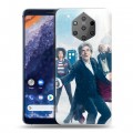 Дизайнерский силиконовый чехол для Nokia 9 PureView Доктор Кто