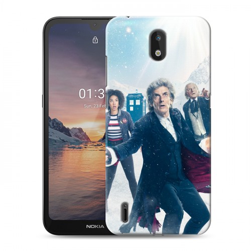 Дизайнерский силиконовый чехол для Nokia 1.3 Доктор Кто