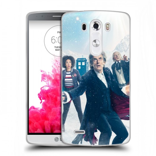 Дизайнерский пластиковый чехол для LG G3 (Dual-LTE) Доктор Кто