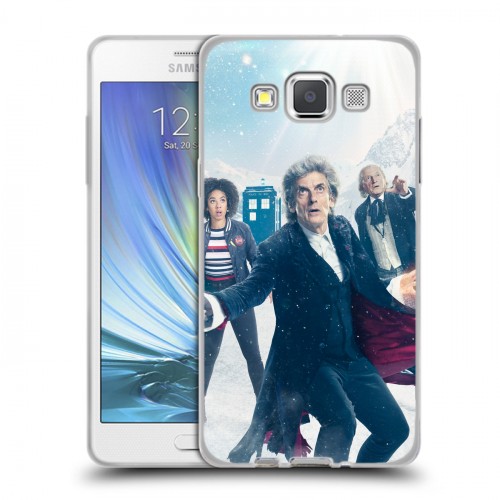 Дизайнерский пластиковый чехол для Samsung Galaxy A5 Доктор Кто