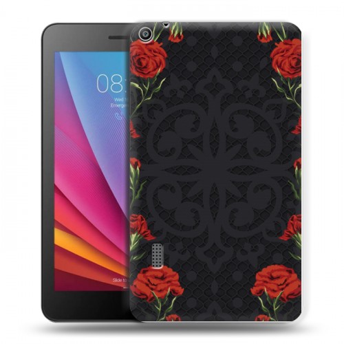 Дизайнерский силиконовый чехол для Huawei MediaPad T3 7 Цветочный арт-деко