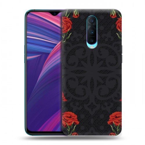 Дизайнерский пластиковый чехол для OPPO RX17 Pro Цветочный арт-деко