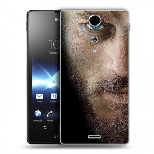 Дизайнерский пластиковый чехол для Sony Xperia TX Викинги