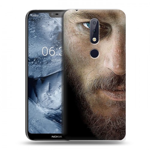 Дизайнерский пластиковый чехол для Nokia 6.1 Plus Викинги