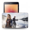 Дизайнерский силиконовый чехол для Samsung Galaxy Tab A 8.0 (2017) Викинги