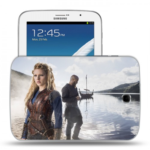 Дизайнерский силиконовый чехол для Samsung Galaxy Note 8.0 Викинги