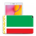 Дизайнерский силиконовый чехол для Samsung Galaxy Tab A 8.0 (2019) флаг Чечни