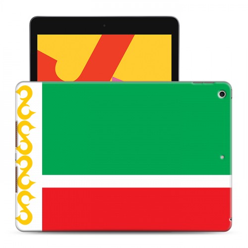 Дизайнерский силиконовый чехол для Ipad 10.2 (2019) флаг Чечни