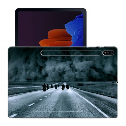 Дизайнерский силиконовый чехол для Samsung Galaxy Tab S7 Plus Стихии