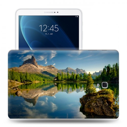 Дизайнерский силиконовый чехол для Samsung Galaxy Tab A 10.5 озеро