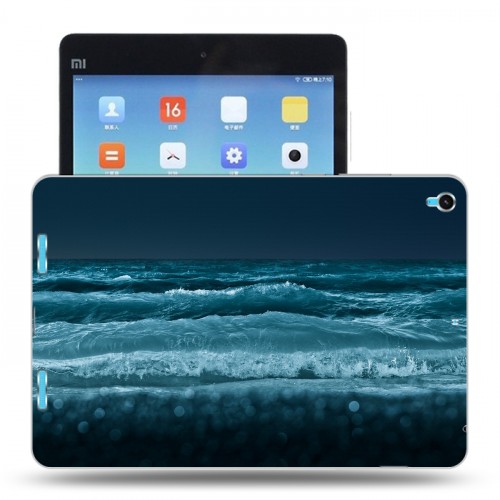 Дизайнерский силиконовый чехол для Xiaomi MiPad Волны