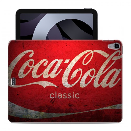 Дизайнерский силиконовый чехол для Ipad Air (2020) Coca-cola