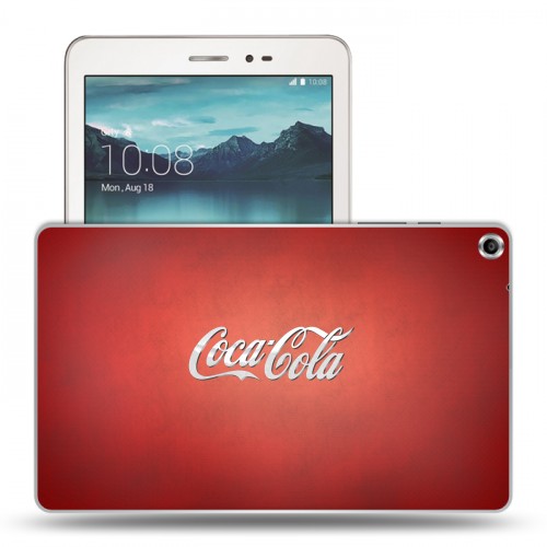 Дизайнерский силиконовый чехол для Huawei MediaPad T1 8.0 Coca-cola