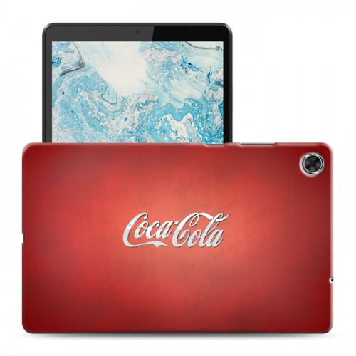 Дизайнерский силиконовый чехол для Lenovo Tab M8 Coca-cola