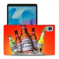 Дизайнерский силиконовый чехол для Realme Pad Mini Budweiser