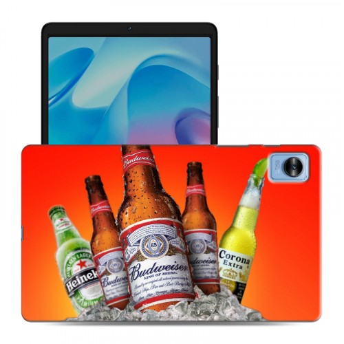 Дизайнерский силиконовый чехол для Realme Pad Mini Budweiser